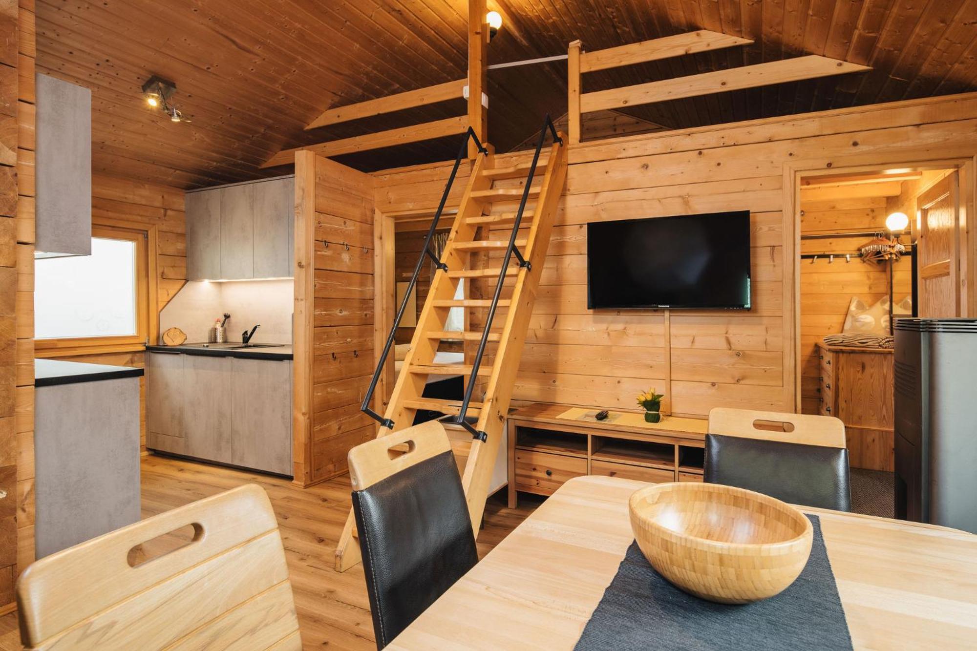 Camping Dreilaendereck Blockhuetten & Apartments 리드임오브린터 외부 사진