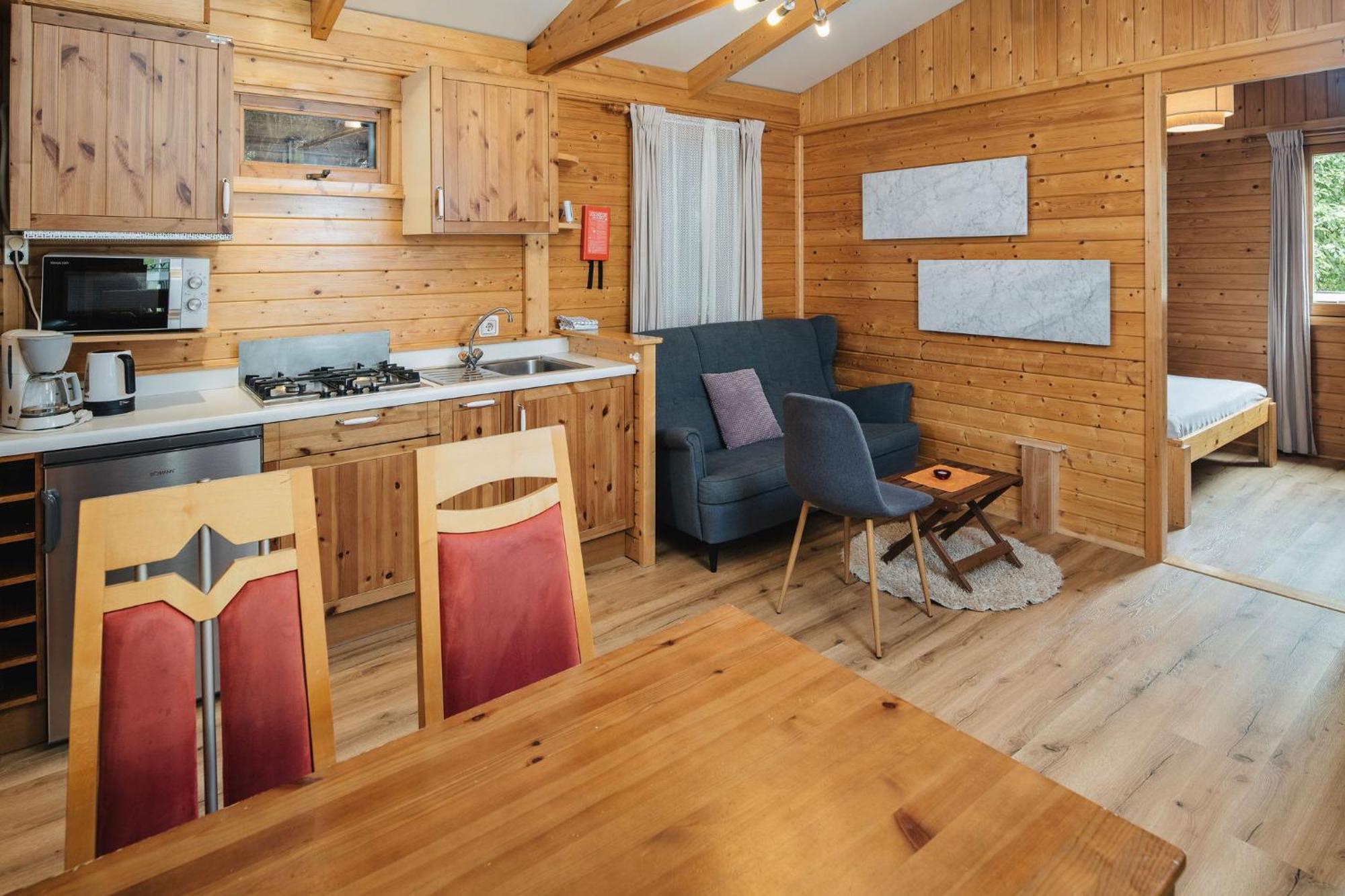 Camping Dreilaendereck Blockhuetten & Apartments 리드임오브린터 외부 사진