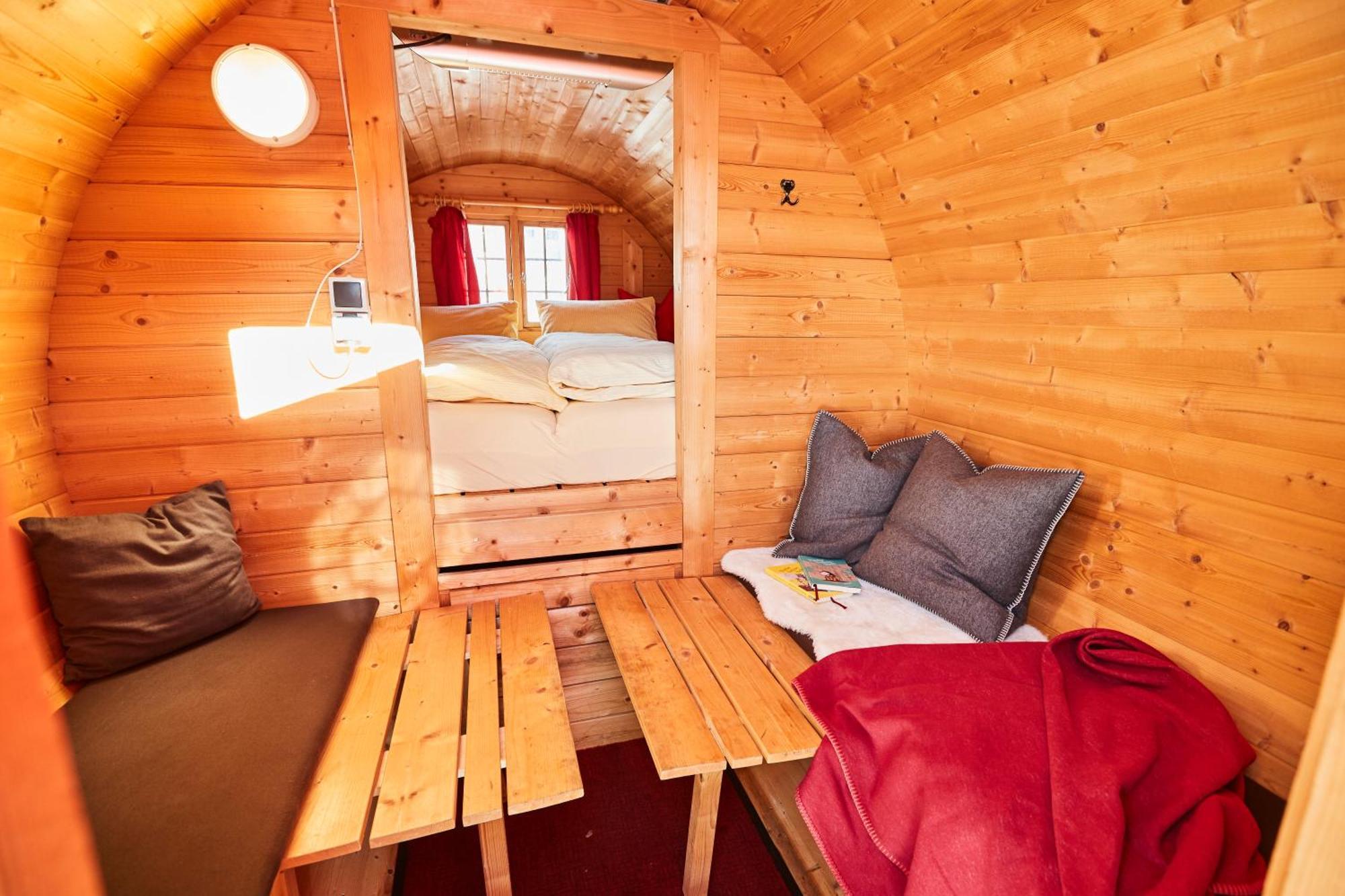 Camping Dreilaendereck Blockhuetten & Apartments 리드임오브린터 외부 사진