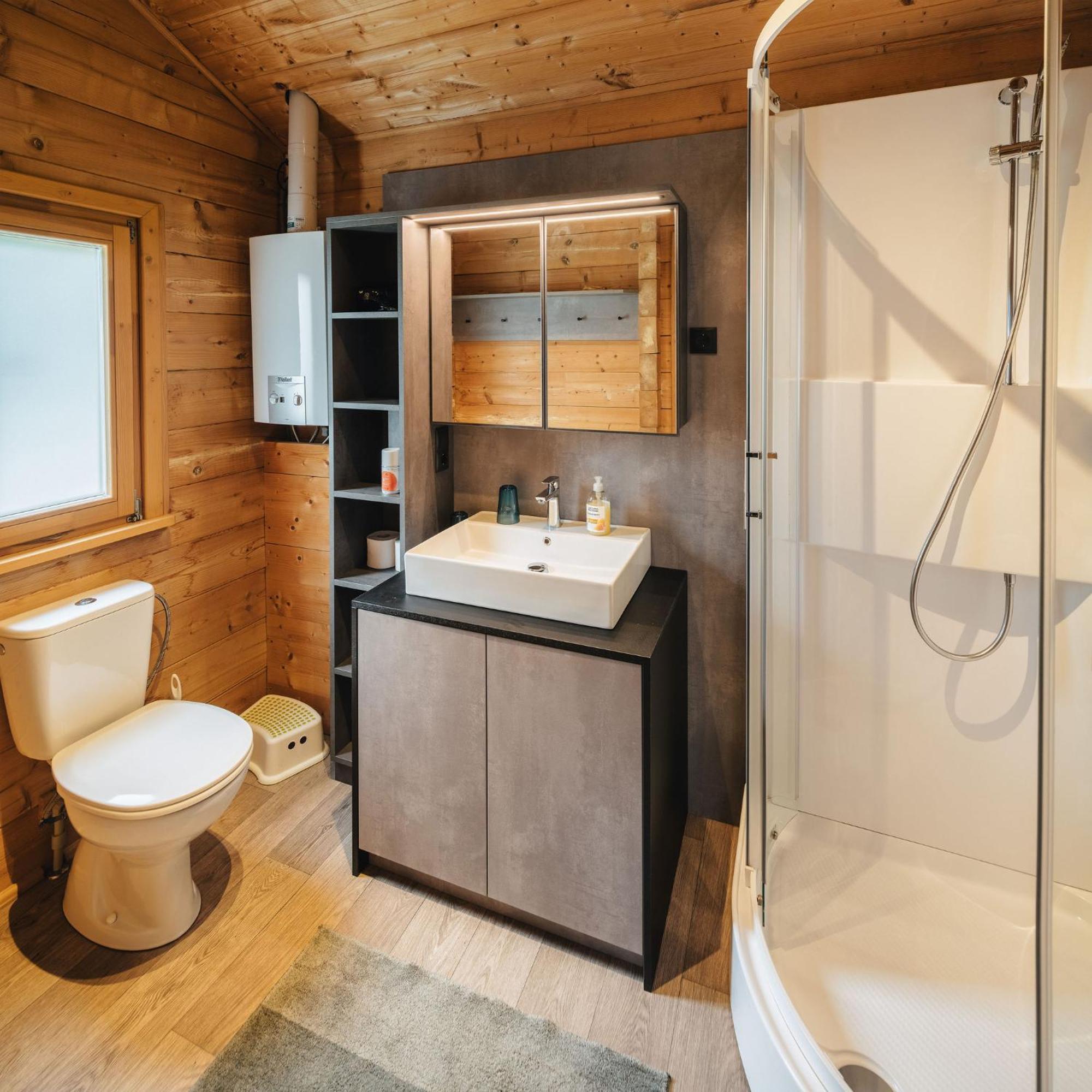 Camping Dreilaendereck Blockhuetten & Apartments 리드임오브린터 외부 사진