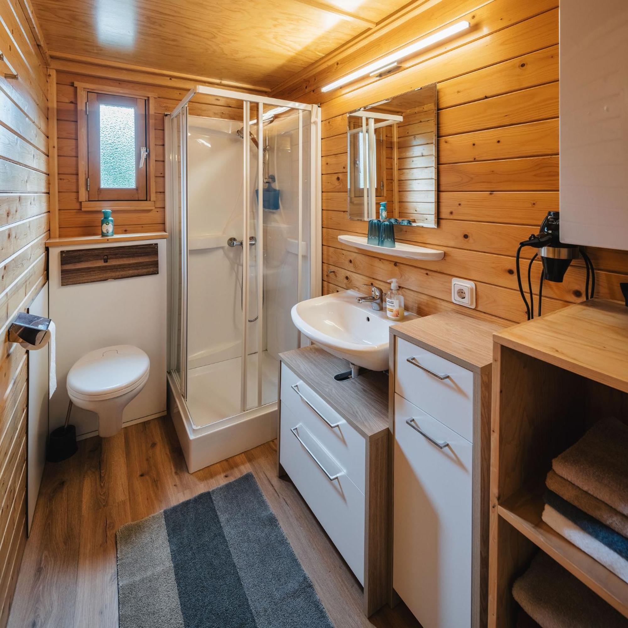 Camping Dreilaendereck Blockhuetten & Apartments 리드임오브린터 외부 사진