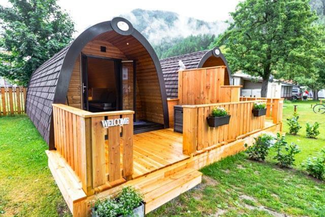 Camping Dreilaendereck Blockhuetten & Apartments 리드임오브린터 외부 사진
