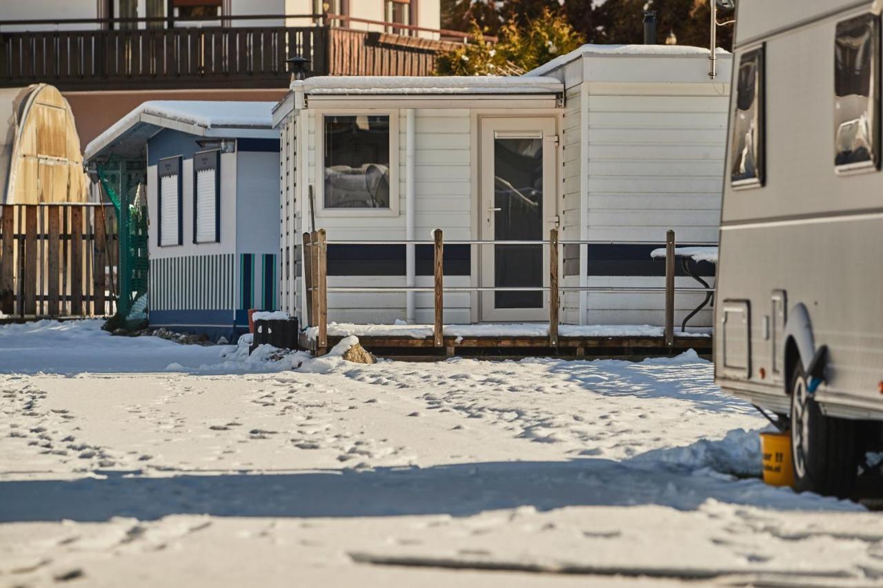 Camping Dreilaendereck Blockhuetten & Apartments 리드임오브린터 외부 사진
